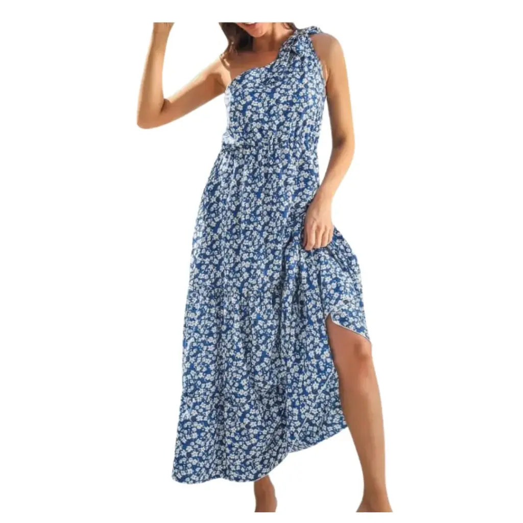 Vestido Pacific Vibes C Azul T XL