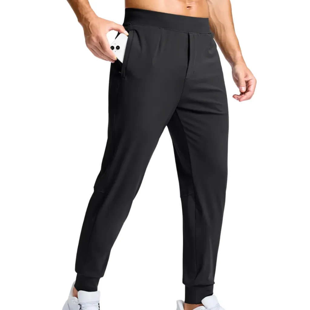 [9392] Pants EDDIE BRAND C negro T S