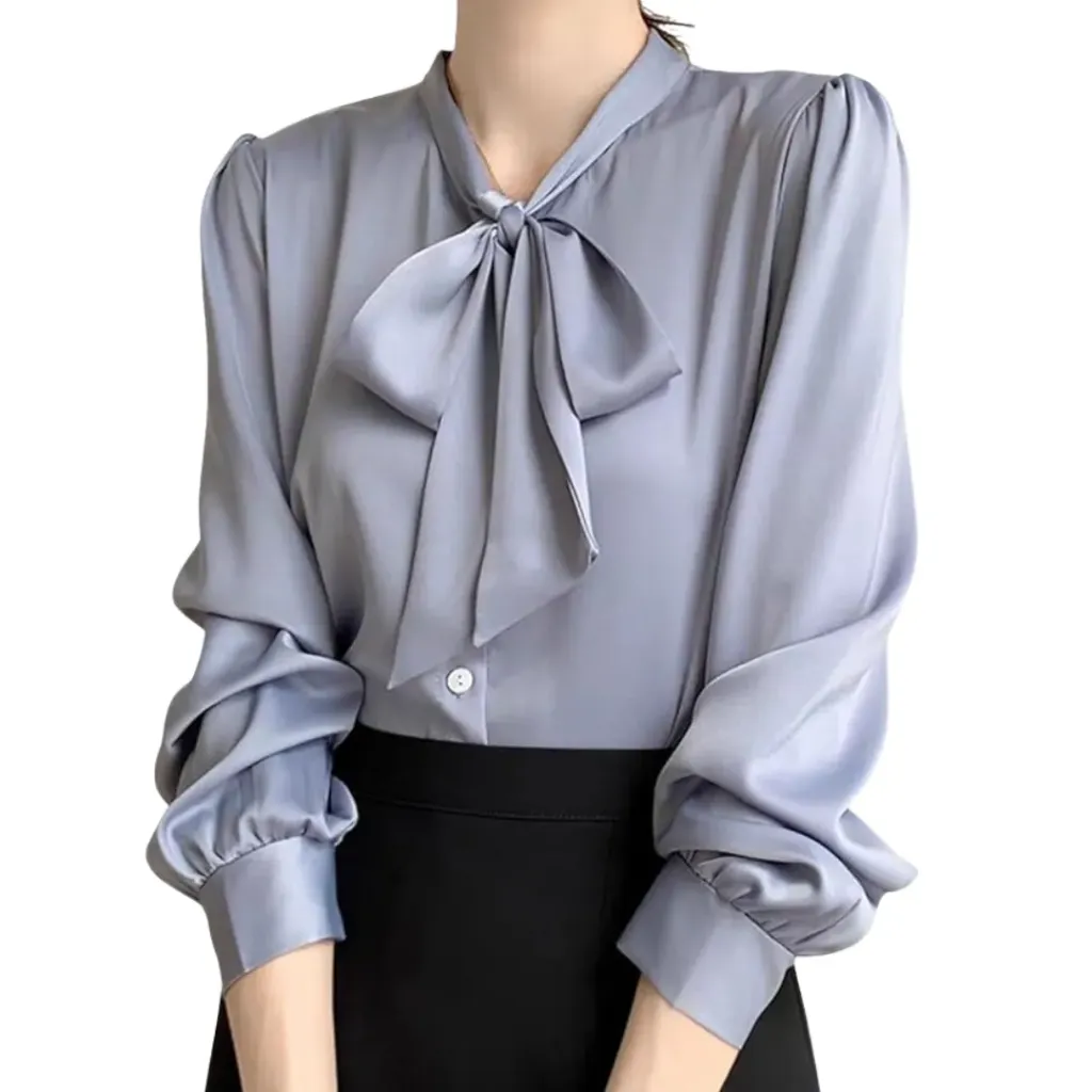 [6688] Blusa  PLEIONE C Gris T L