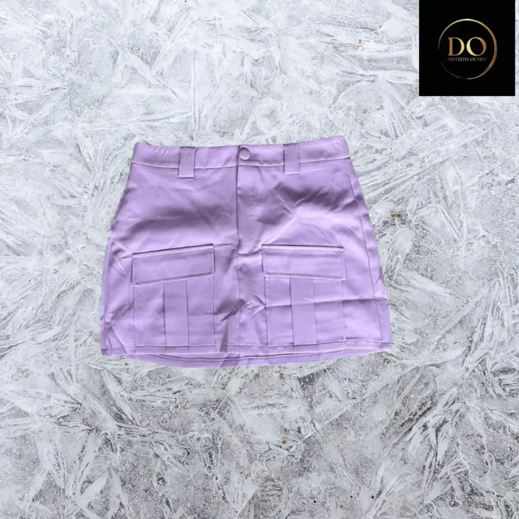 Short Falda Forever 21 C Lila T S