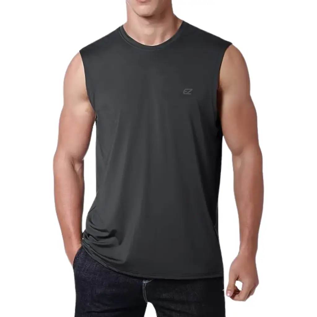 Camiseta EZRUN C Azul marino T M