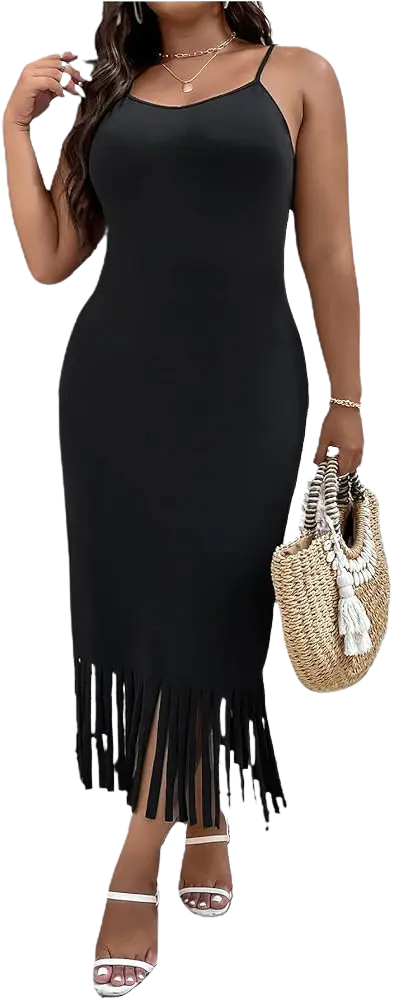 Vestido Playero C Negro T S