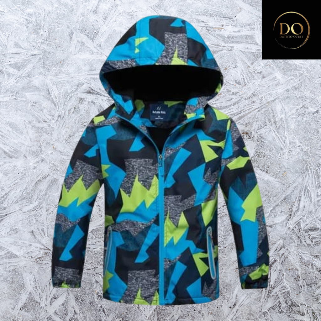 Chamarra C Azul T M