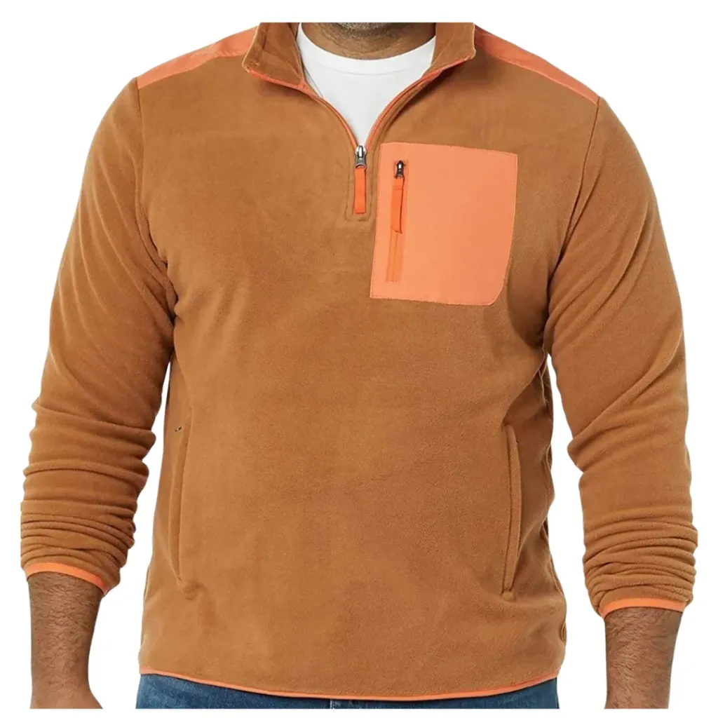 [YQLK] Chaqueta polar Amazon C Café T XL