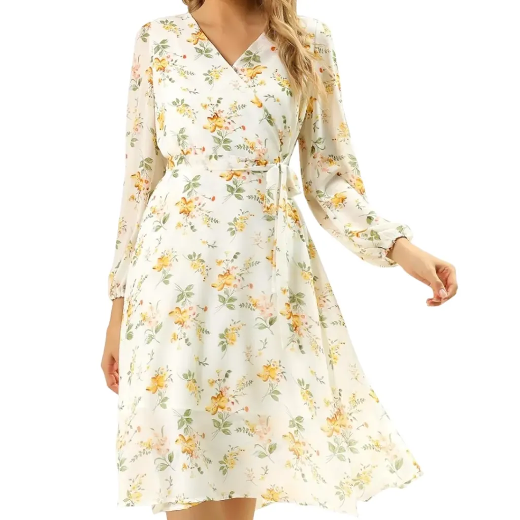 Vestido SHEIN C Crema T M