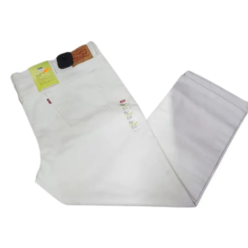 Pantalon de Mezclilla Levis C Blanco T 48x 32
