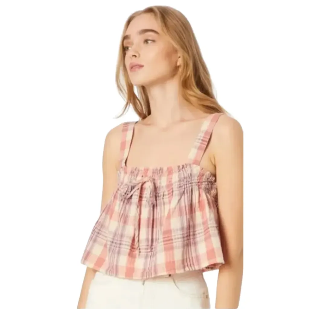 Crop Top America Eagle C Rosa T XS