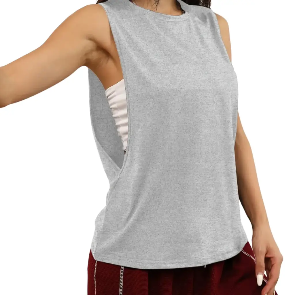 [5247] Camiseta Mizuno C Gris T XS