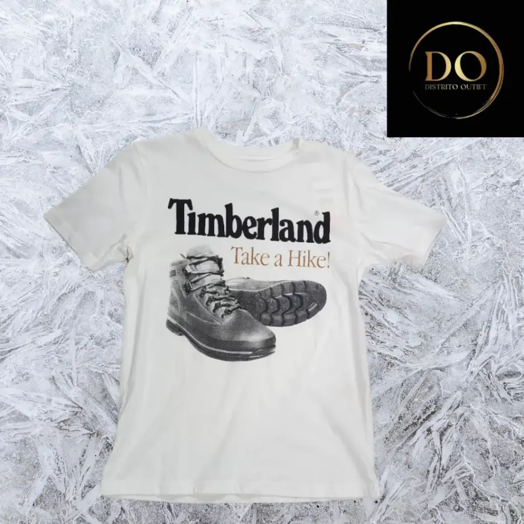 Playera Timberland C Blanco T M