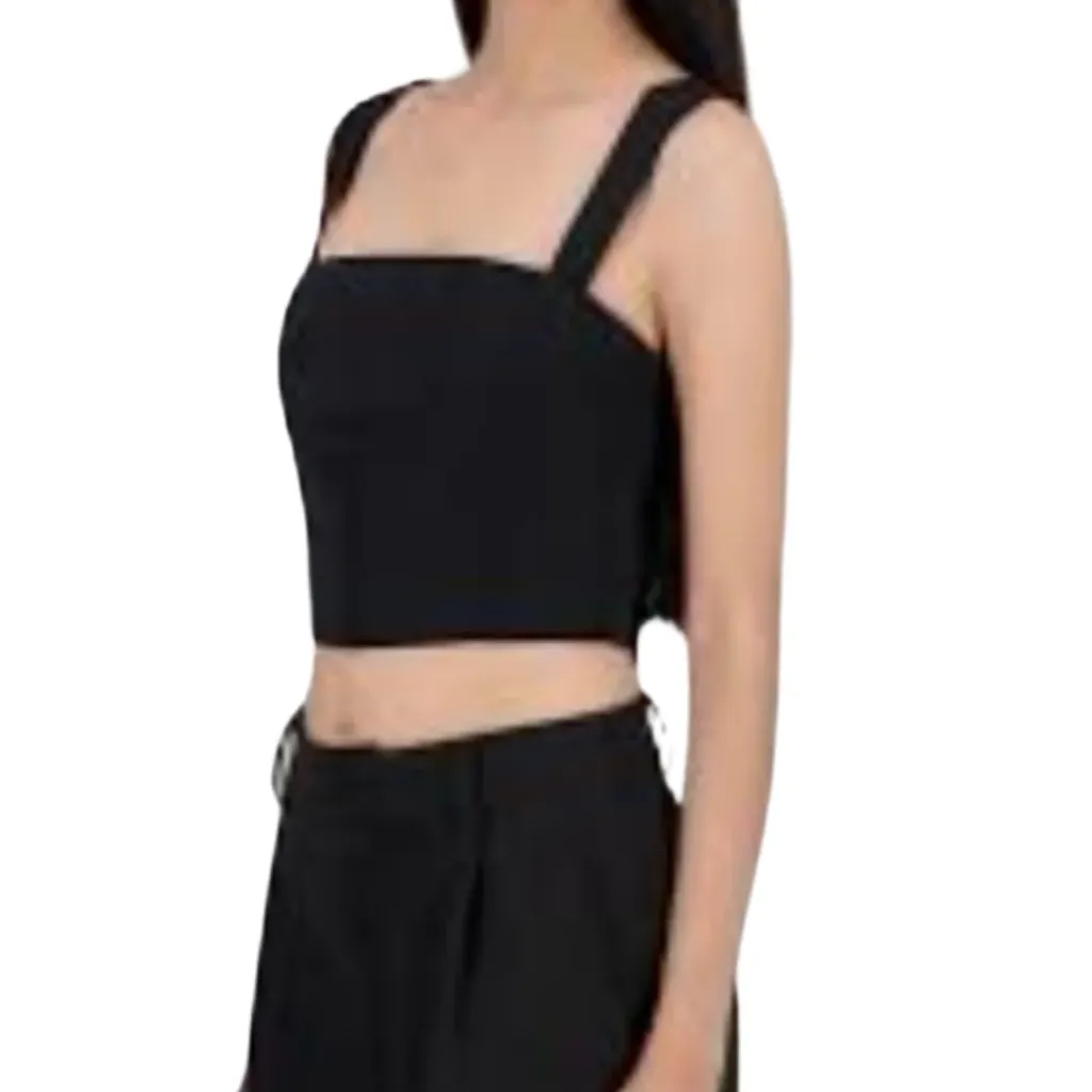 Crop Top Aerie C Negro T S