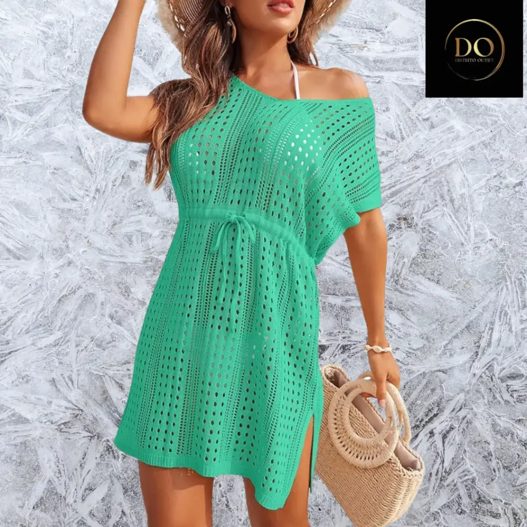 Vestido de Playa C VERde T S