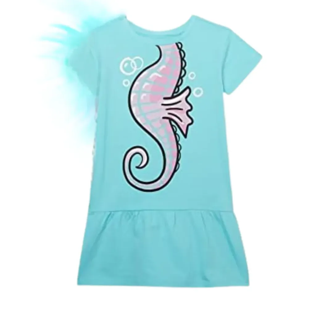 [RM9m] Vestido Spotted Zebra C Azul T 6