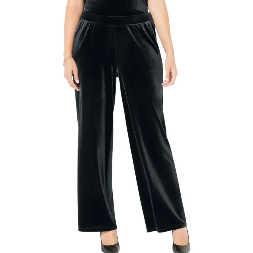 Pantalón Terciopelo C Negro T XXL