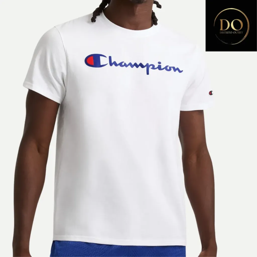 Playera Champion C Blanco T XXL