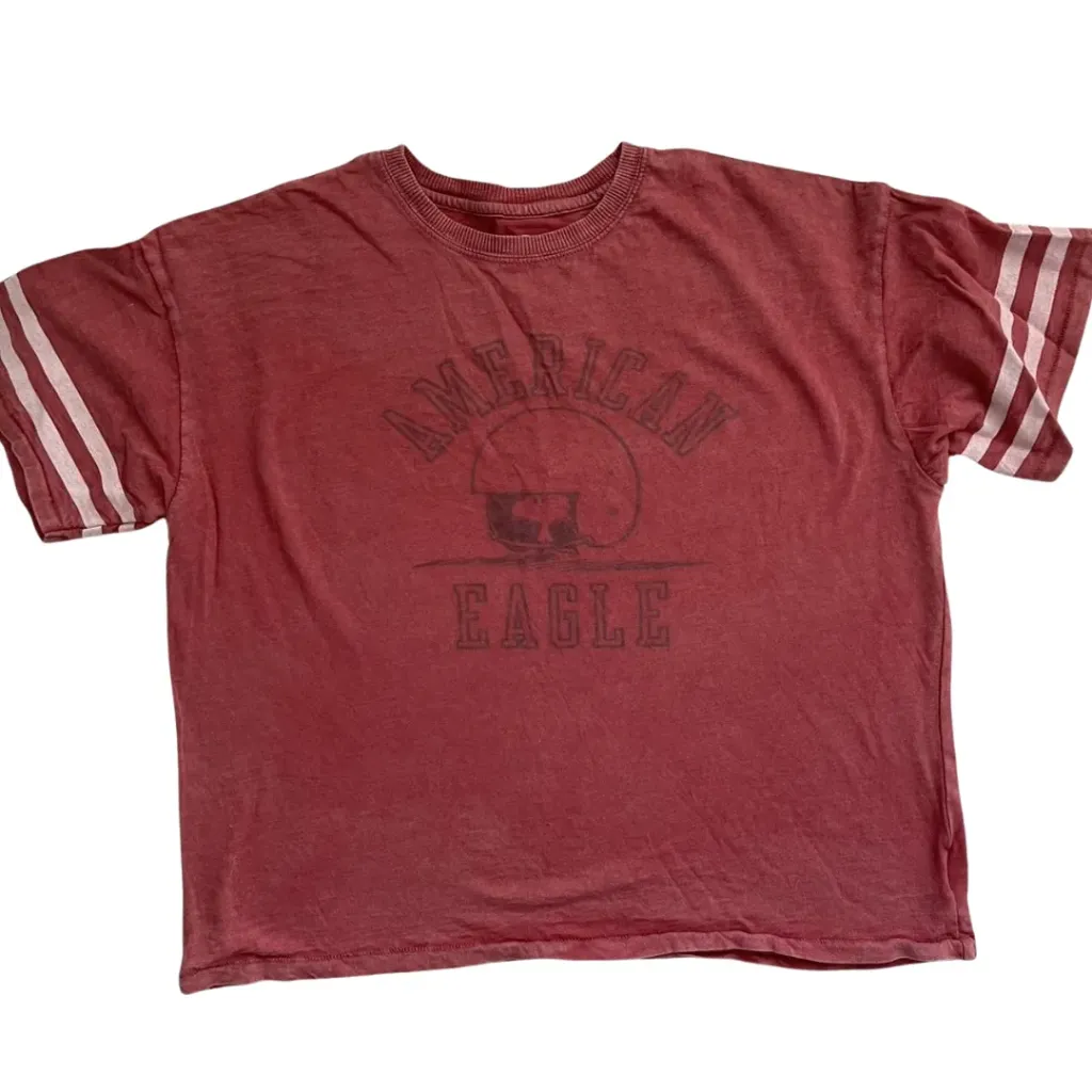 Blusa American Eagle C Rojo T S