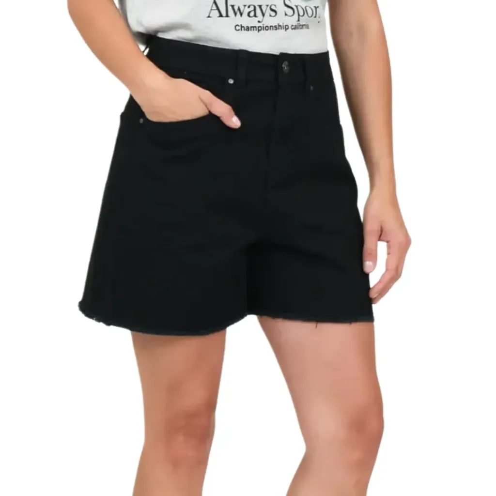 Short DENIM FEVER C Negro T 12