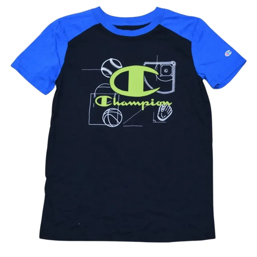 Playera CHAMPION C Negro T 5