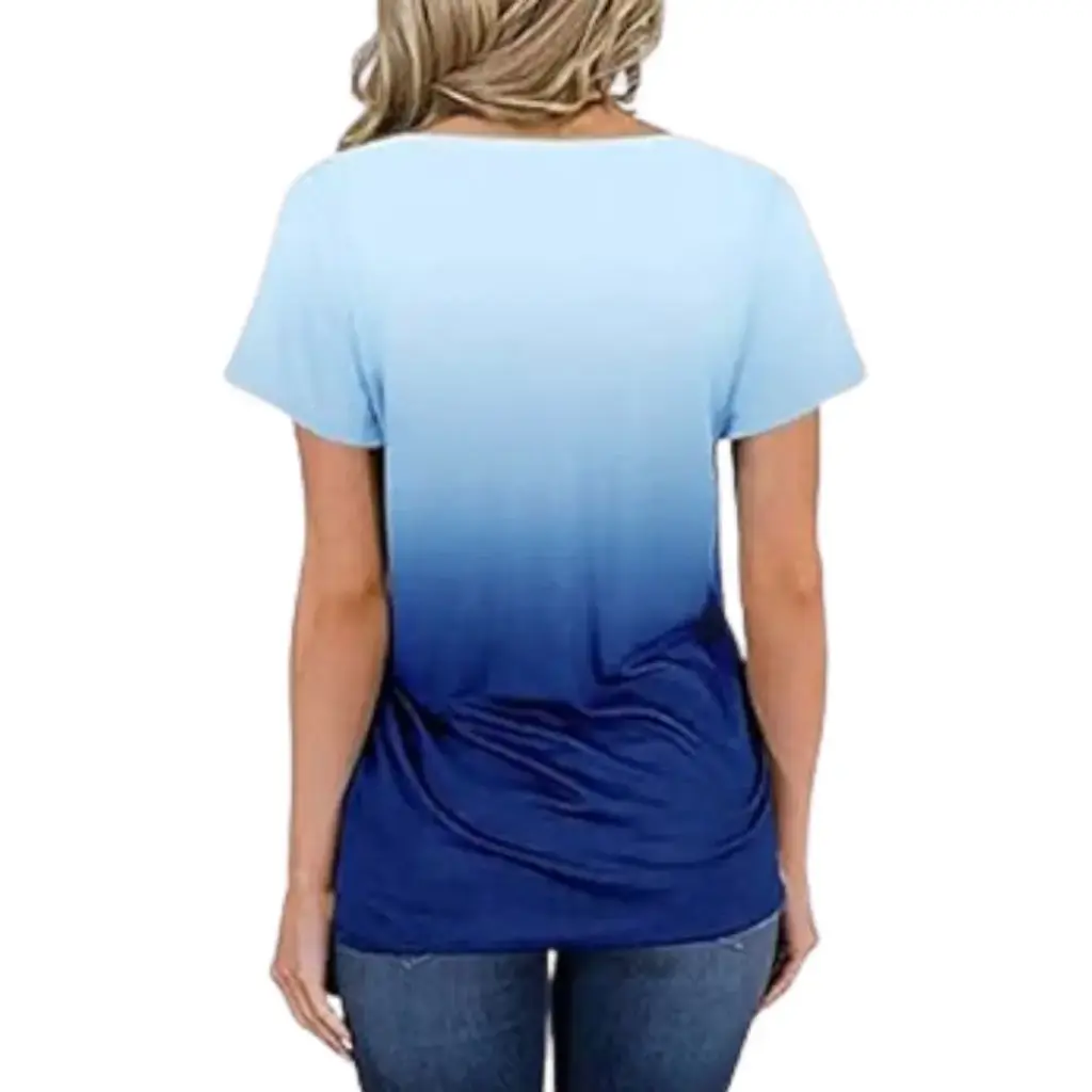 Playera  Sampele C Azul T S