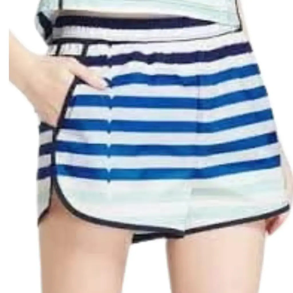 Short Hunter C Blanco-Azul T S