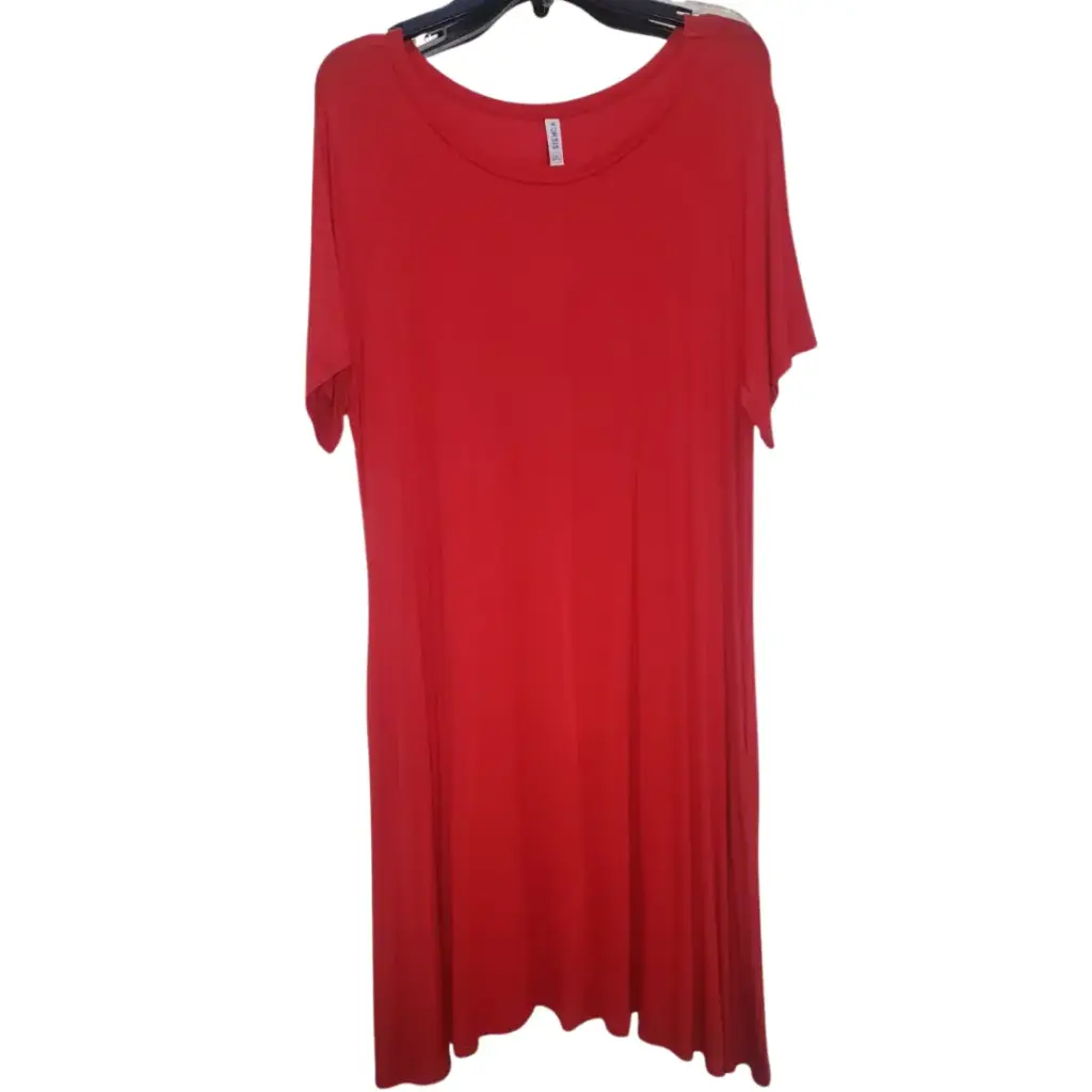 Vestido Korsis C Rojo T XXXL