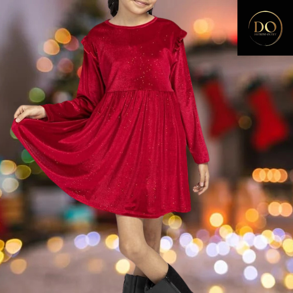 [672409] Vestido Shein C Rojo T 6