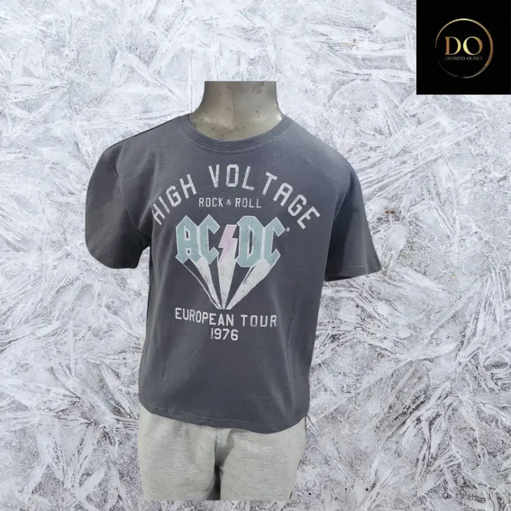 Playera ABC C Gris T XS