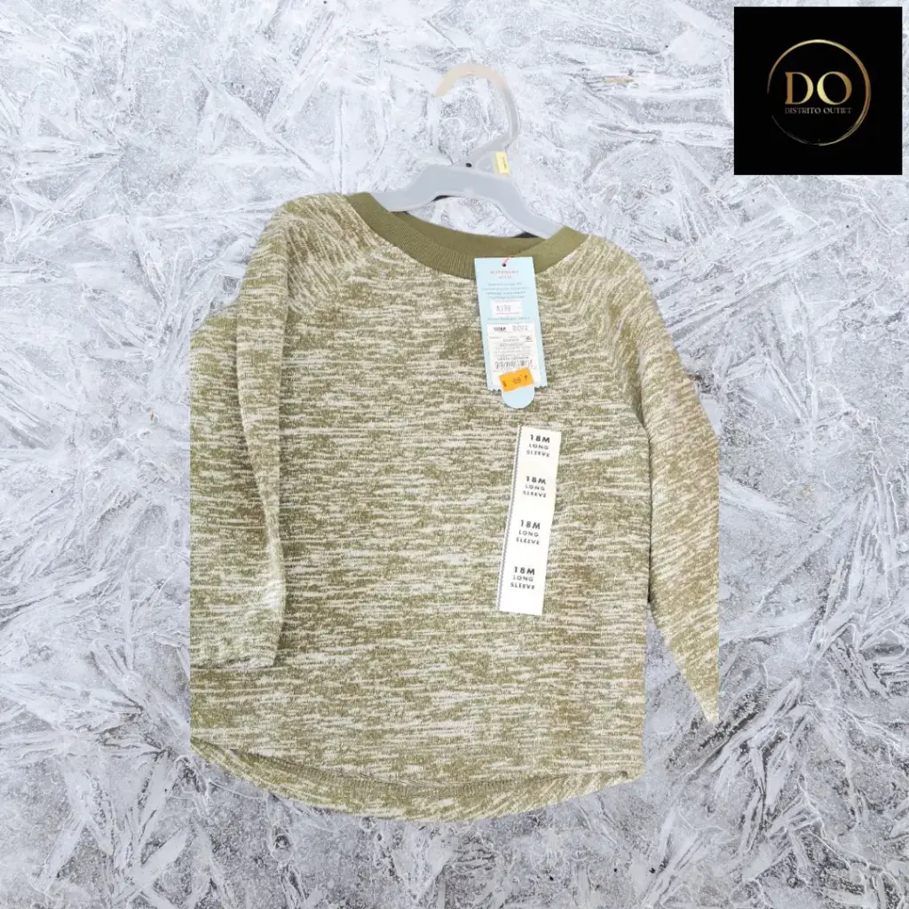 [1966] Sudadera CAT & JACK C Verde T 18 meses