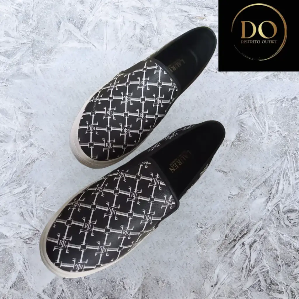 [092477] Tenis RALPH LAUREN C Negro T 24.5