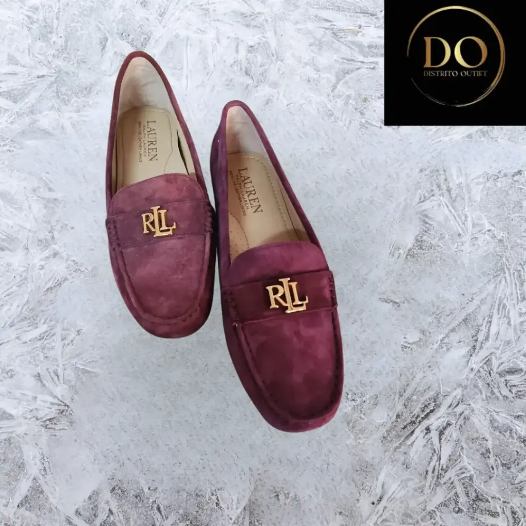 [887296] Zapatilla Ralph Lauren C Guinda T 23