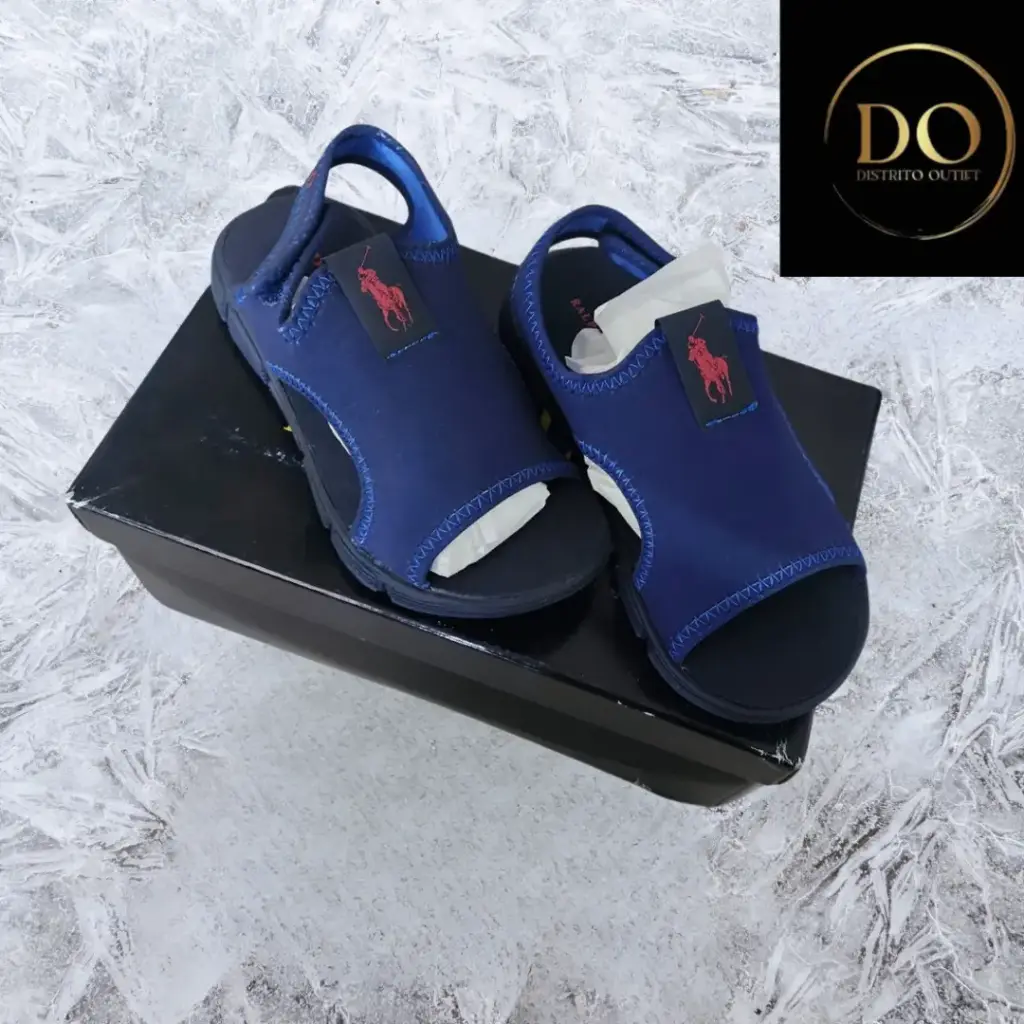 [887310] Huarache Ralph Lauren C Azul Marino T 18.7