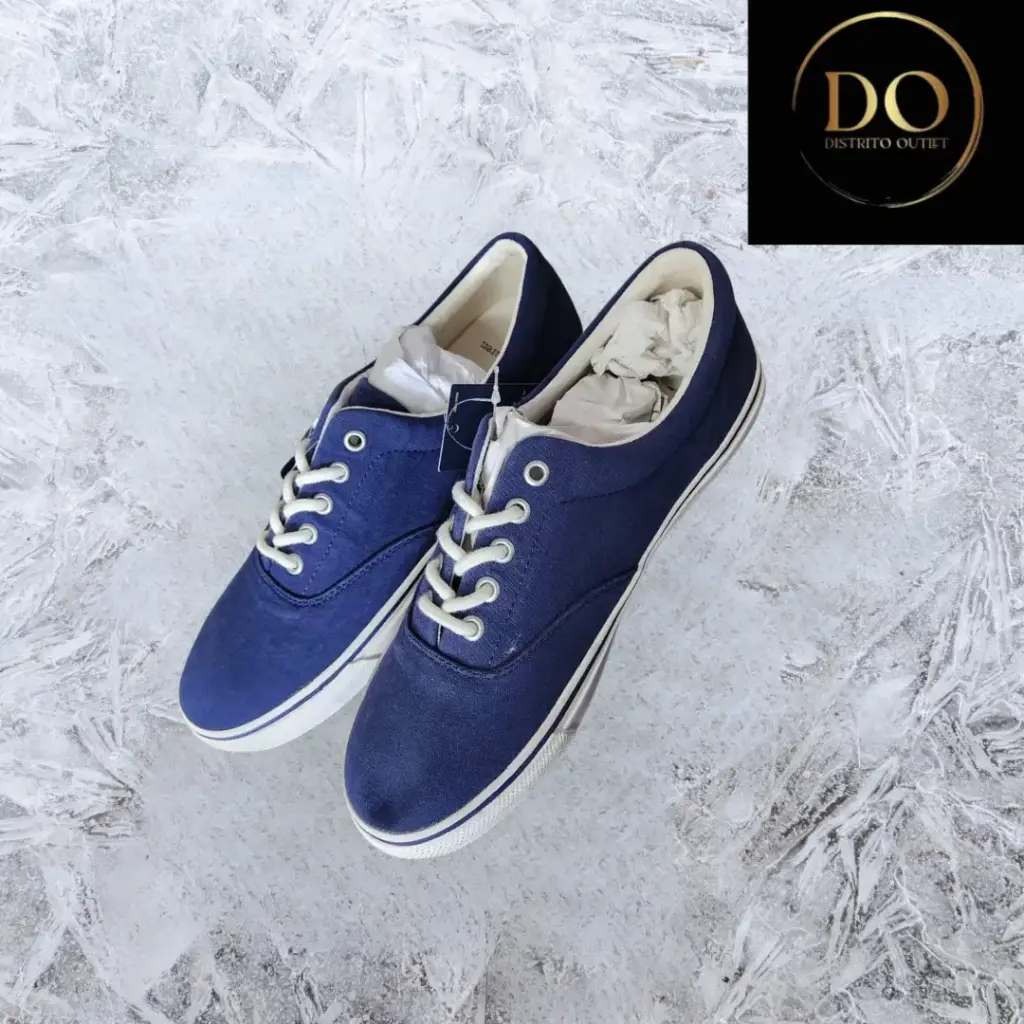 [887317] Tenis Ralph Lauren C Azul Marino T 28