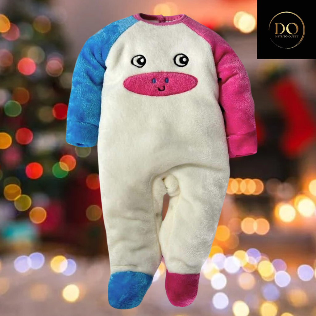 [233186] Mameluco Baby Kisses Vaquita C Rosa T 6 meses