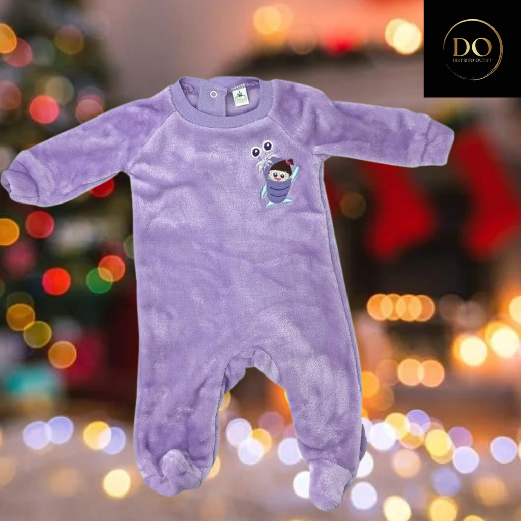 [298453] Mameluco Baby Kisses Boo Monter C Morado T 18 meses