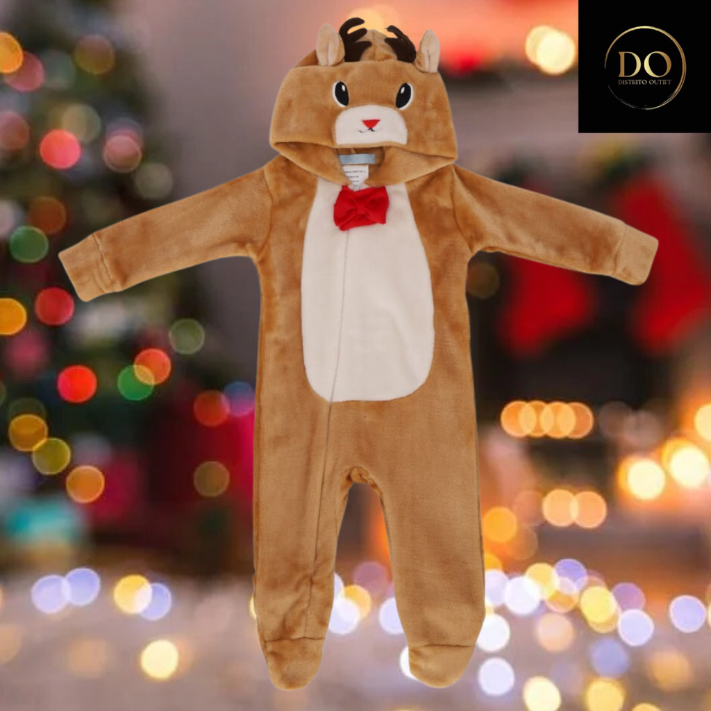 [268255] Mameluco Baby Kisses Reno C camello T 3 meses