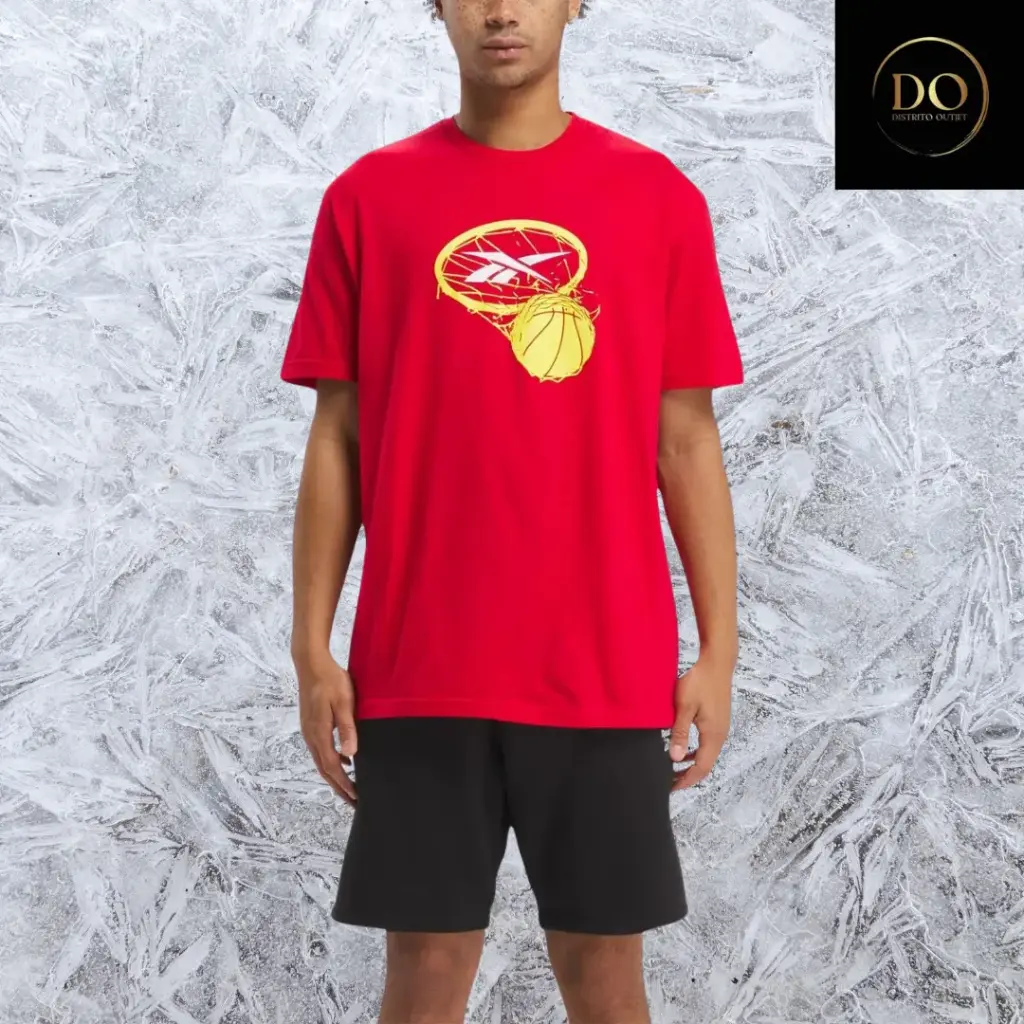 Playera REEBOK C Rojo T L