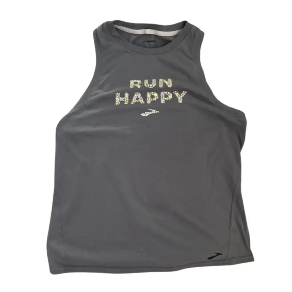 Playera S/Mangas BROOKS C Gris T M