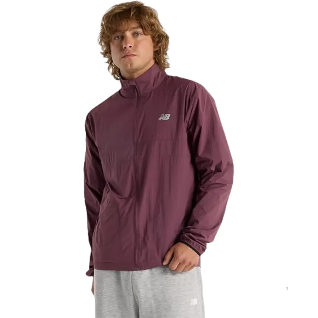 Chamarra NEW BALANCE C Guinda  T XXL
