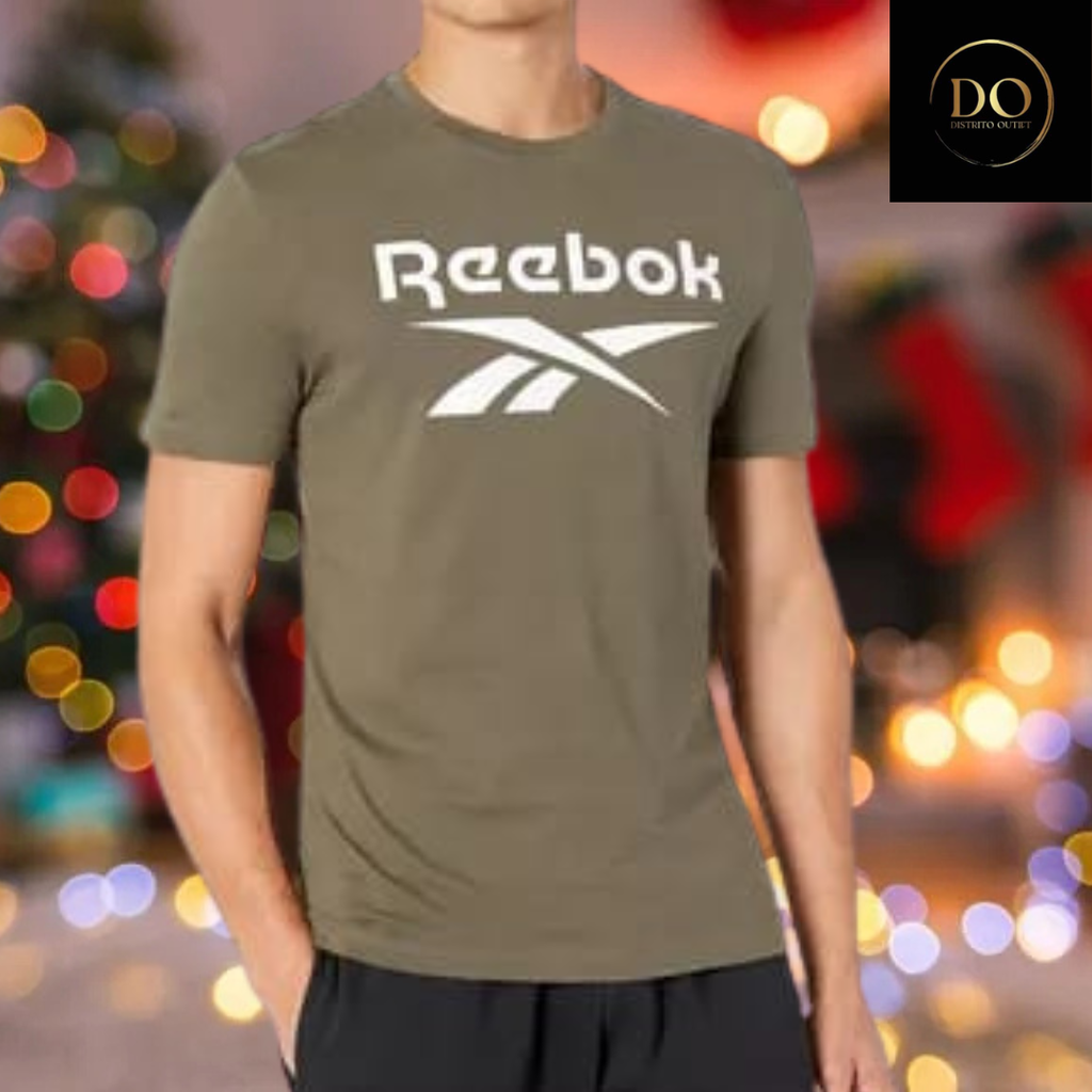 [298529] Playera REEBOK Verde militar XXL