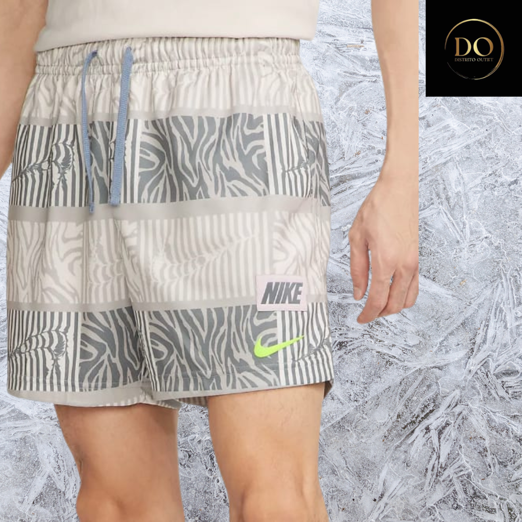 Short NIKE C Crema zebra T L