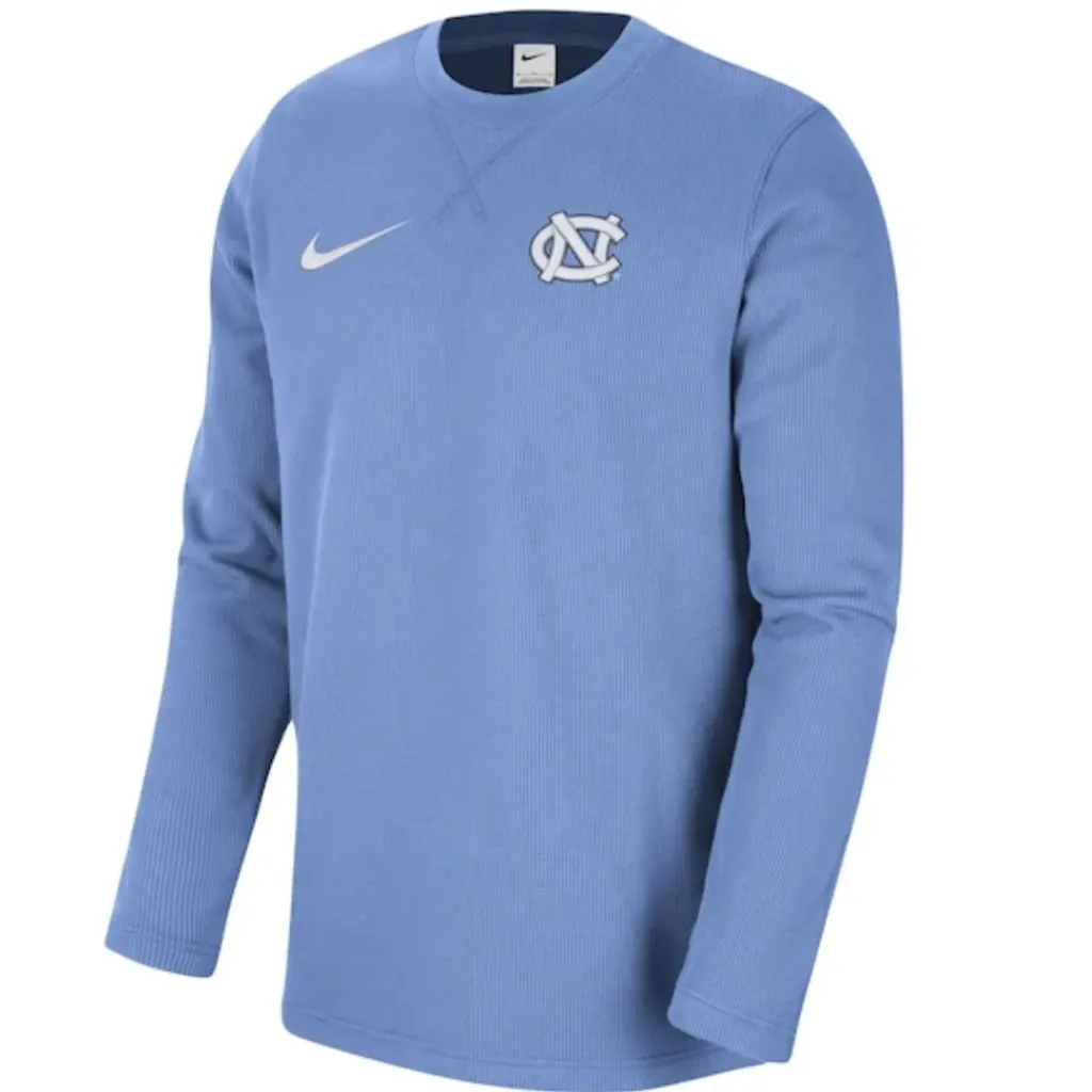 Playera NIKE manga larga Azul  S