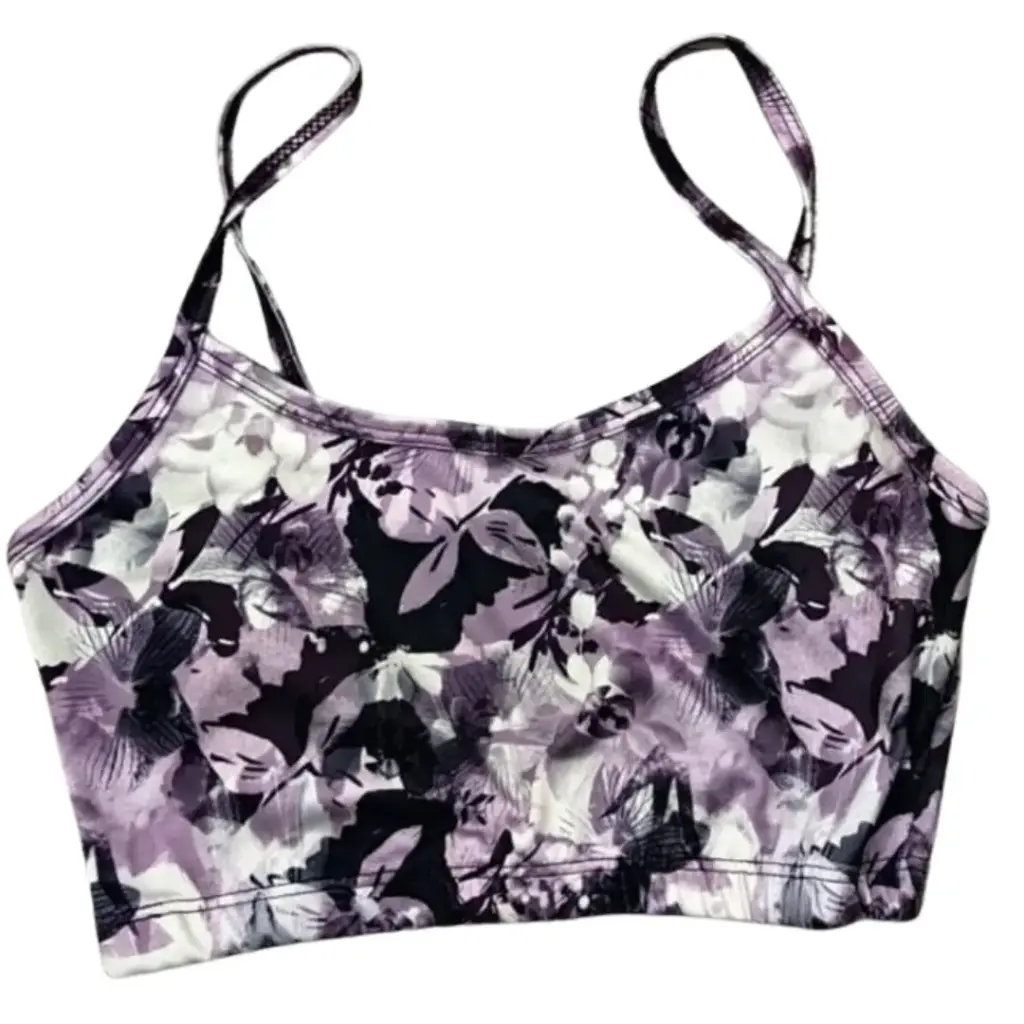 Top SKECHERS C Negro/toques morados T Unitalla