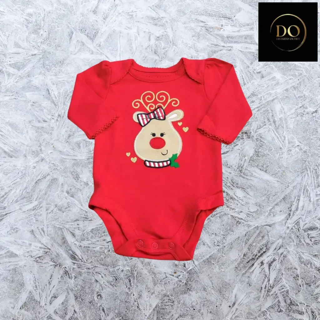 [887408] Pañalero manga larga navideño Nenuco C Rojo