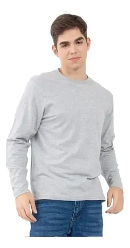 Playera Members Mark C Gris T L