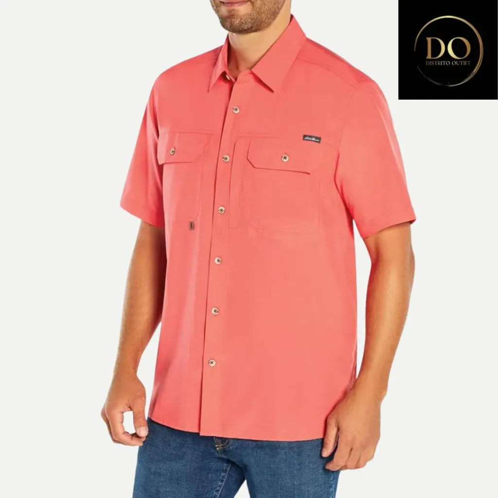 Camisa Eddie Bouer C Salmon T XXL