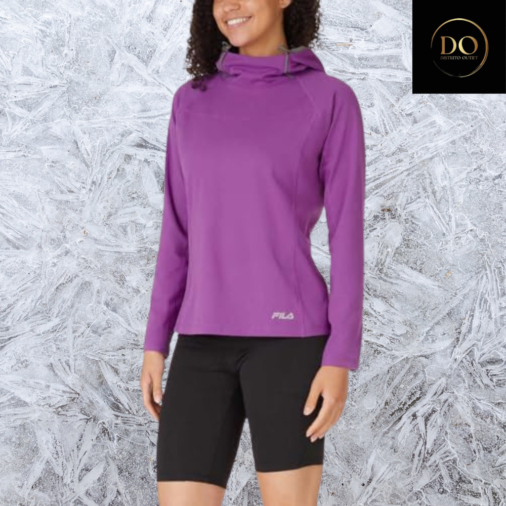 [887426] Sudadera FILA C Morado T L