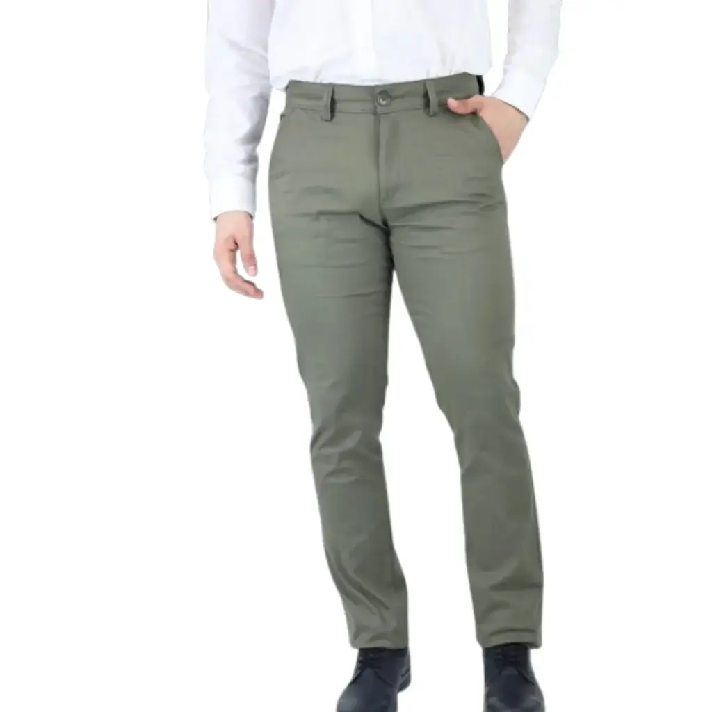 Pantalon Amazon essentials C Gris T 31x32