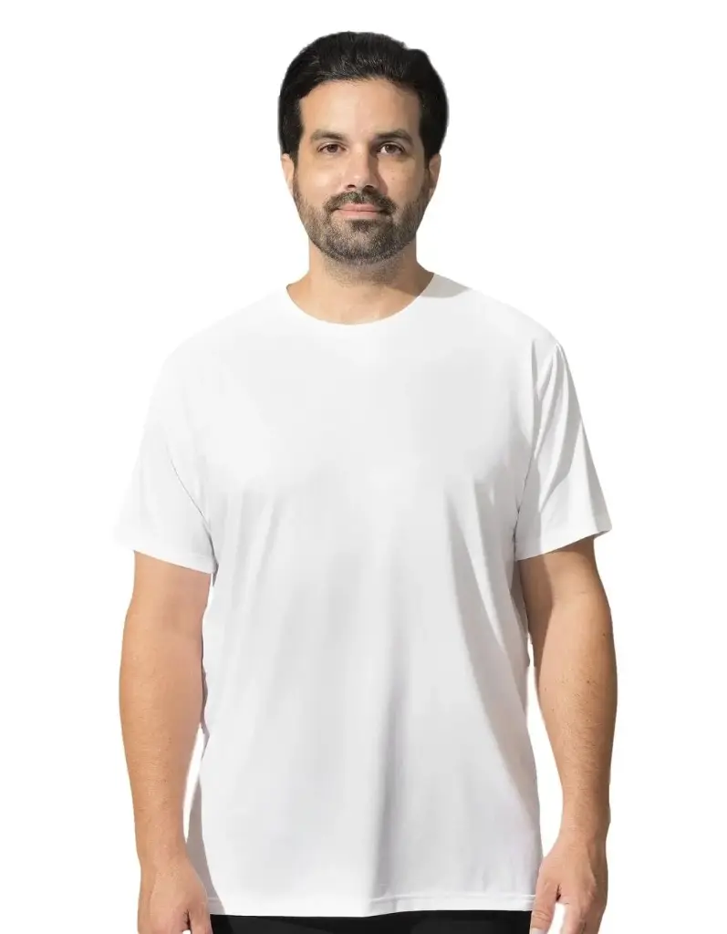 Playera Hanes C Blanco T L