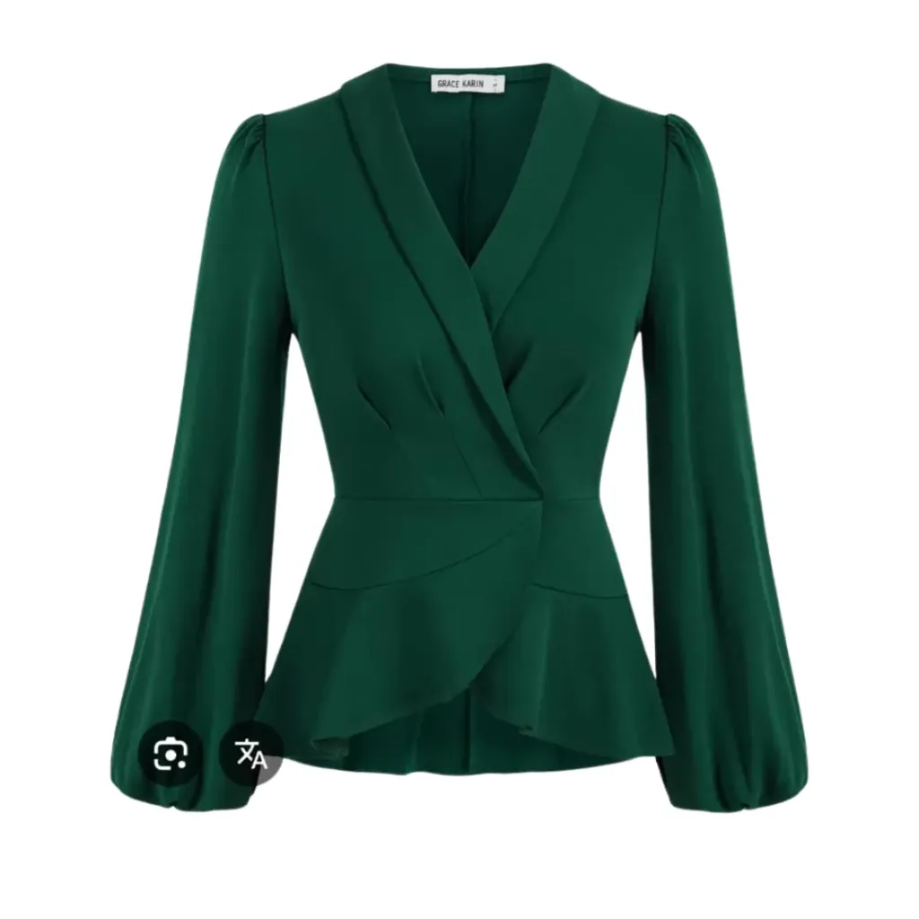 Blusa Grace karin  C Verde T L