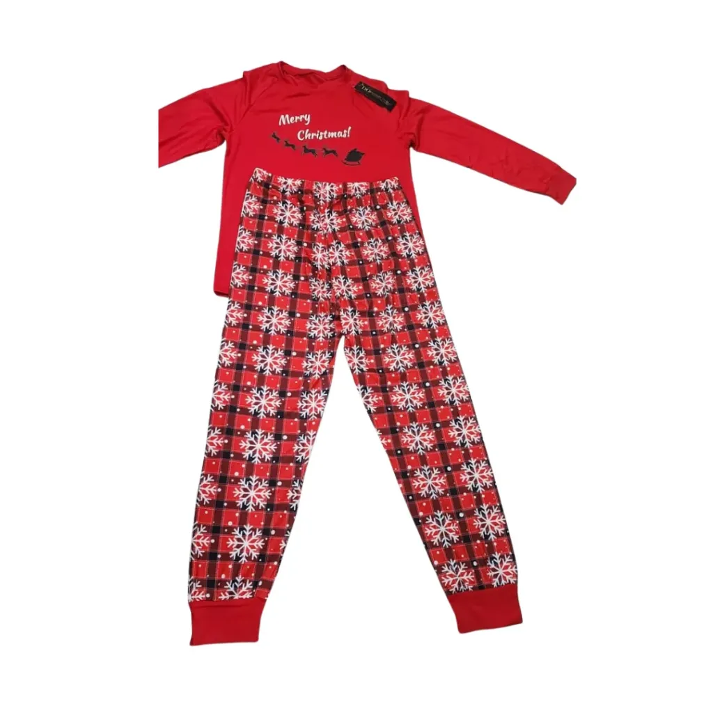 Pijama Navideña C Varios T 11-12