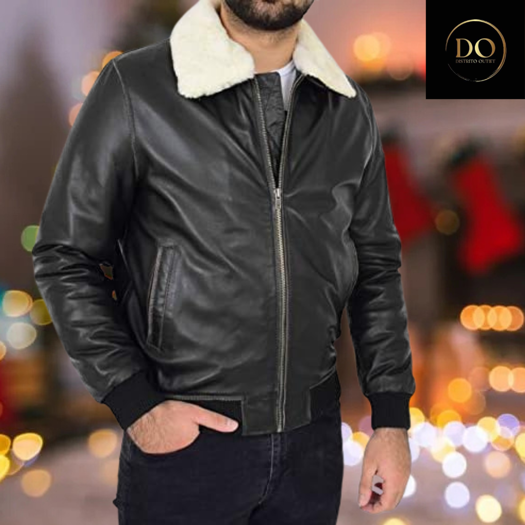 Chamarra Guess Est. 1981 C Negro T L